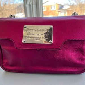 Dolce Gabbana purse fuschia Miss Sexy
